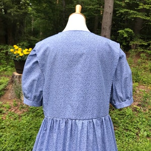 Front Button Mennonite Cape Dress image 7