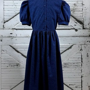 Front Button Mennonite Cape Dress image 4