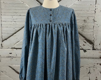 Flannel Nightgown--Misses and Plus Sizes