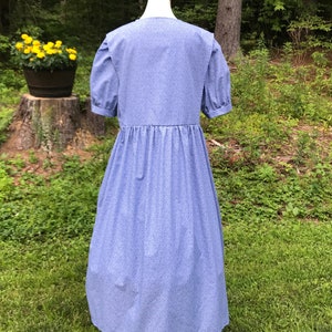 Front Button Mennonite Cape Dress image 6