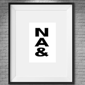 Sayings poster, poster with saying, wall art saying, typo wall art, funny poster, to print yourself, digital art, gift poster