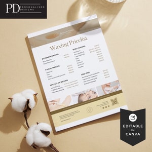 Waxing Instagram Template Waxing Post Pink Waxing Flyer Hair Removal Social Media Skincare Esthetician Canva Body Waxing Spa Salon Captions