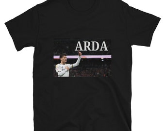 Camiseta do futebol do Real Madrid de Arda Guler | Vários tamanhos e cores