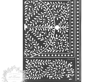 Moroccan Influence Adhesive Mesh Stencil Makers Studio