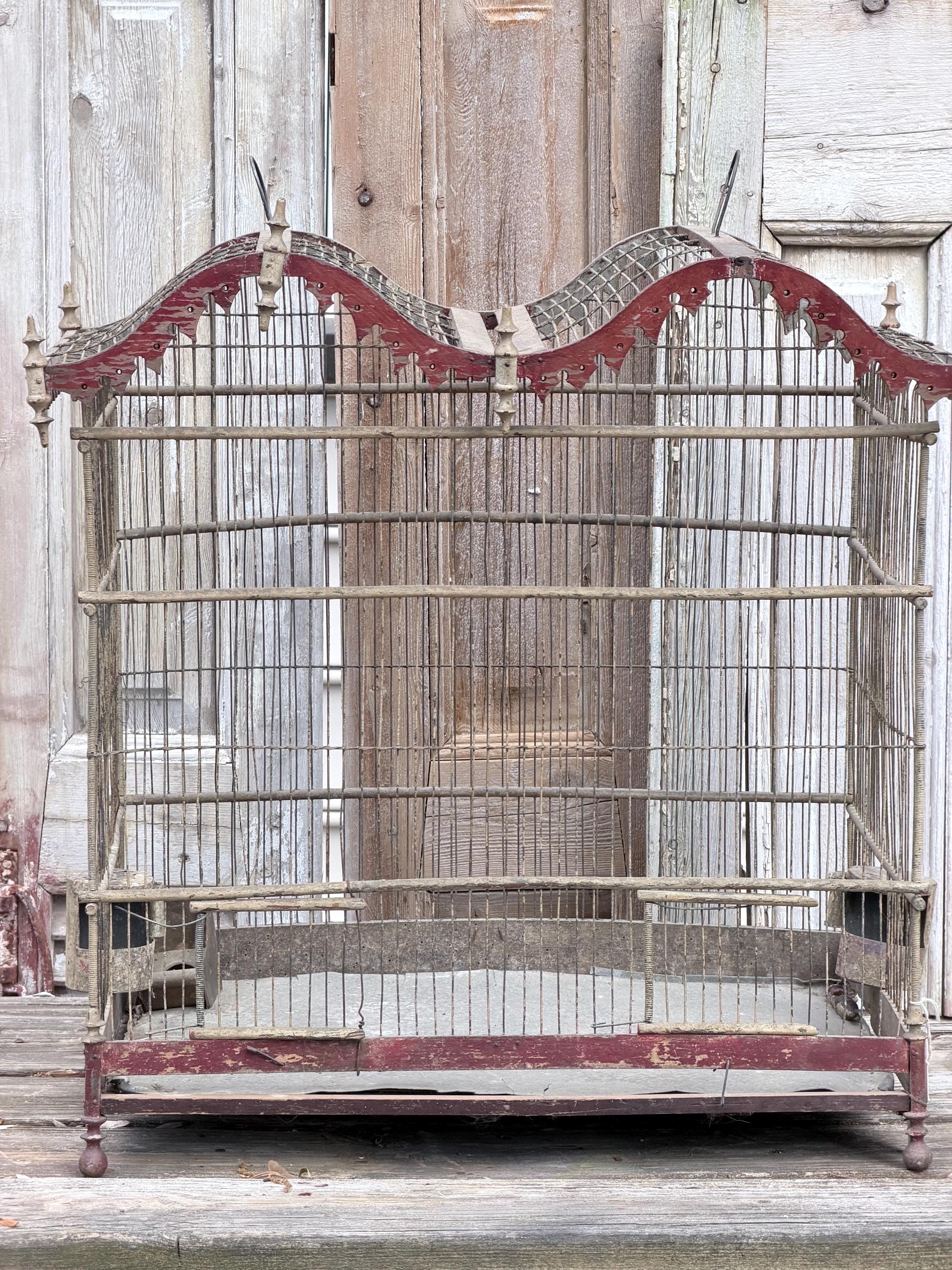 French Country Bird Cage - Etsy