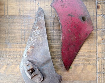 Salvaged Steel Equipment Parts for Repurposing