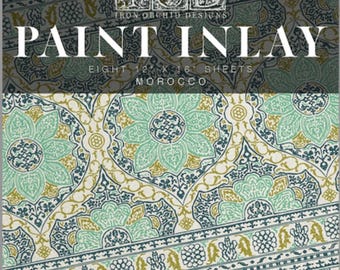 IOD Paint Inlay Morocco Retired