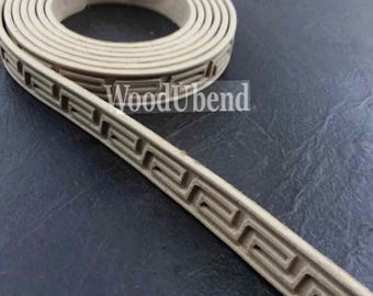 Wood U Bend Moulding - Trim Roll Greek Key
