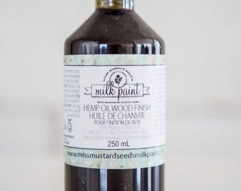Miss Mustard Seed"s Hemp Oil Wood Finish 250mL