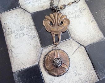 Erin Knight Vintage Necklace Antique Findings