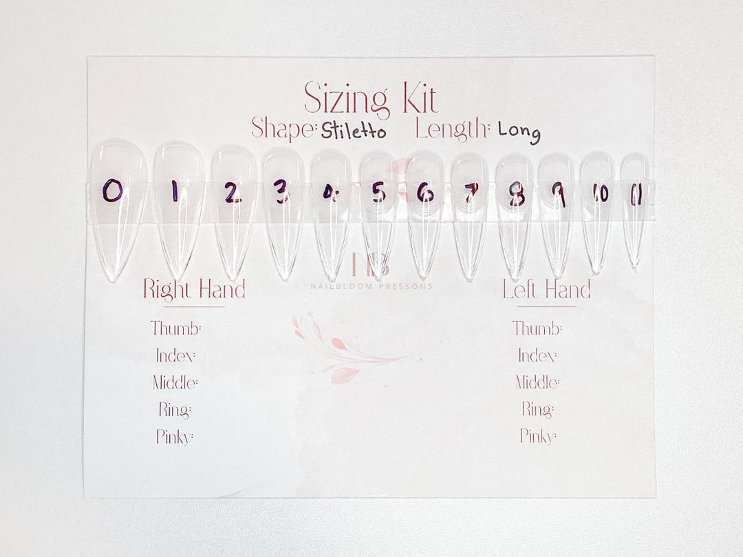 Sizing Kit - Etsy