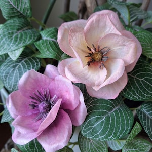 Handmade wafer paper flowers