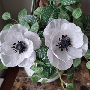 Handmade wafer paper flowers