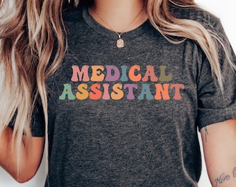 Medical Assistant T-Shirt: Retro Nurse Gift Tee