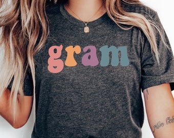 Gram T-Shirt: Trendy Mama Crewneck Tee