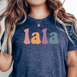 Lala Shirt: Trendy Mama Crewneck Tee