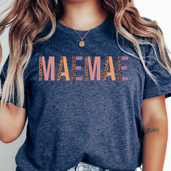 Maemae Shirt, Personalized Woman Shirt, Retro Maemae T-shirt, Groovy Maemae Tee Shirt, Funny Mama Gift, Mammy Shirt, Gift For Mama