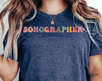 Sonographer Shirt, Custom Nurse Tee, Sonographer Shirt, Nurse Squad Tee, Shirt For Nurse, Nurse Mom T-shirt