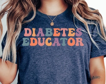 Diabetes Educator Shirt, Custom Nurse Tee, Diabetes Educator Shirt, Nurse Squad Tee, Shirt For Nurse, Nurse Mom T-shirt, Cute Nurse Tee