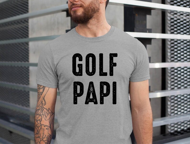 Custom Golf Papi Shirt,golf Papi Tee,papi Shirt,papa Gift,man Shirt