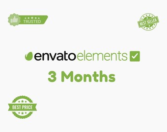 Envato Elements Premium | 3 Months