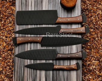 Damascus Chef Knife Set ! Birthday And Anniversary Gift, Gifts For Christmas
