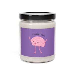 Brain Scented Soy Candle, 9oz