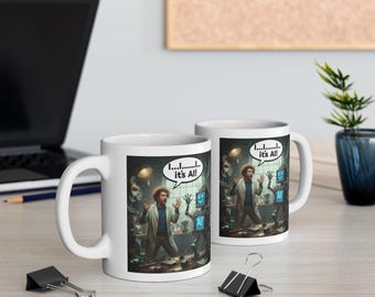 Funny AI Mug, Tech Humor Coffee Cup