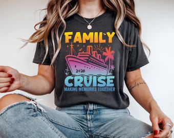 Familienkreuzfahrt 2026 PNG Bündel | Familien-Kreuzfahrtreise PNG | Geburtstags-Kreuzfahrt-Shirts | Cruise Squad PNG | Urlaub Shirt Design