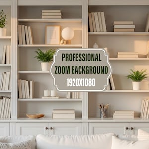 Zoomachtergrond boekenplanken witte planken, virtuele zoom kantoorachtergrond، Zoomachtergrond thuiskantoor, digitale moderne achtergrond, png