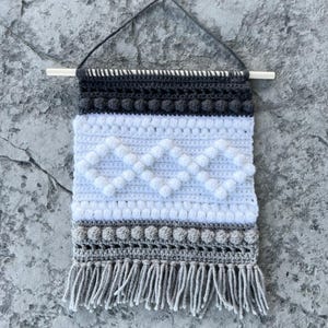 Textured Wall Hanging - Diamond Pattern