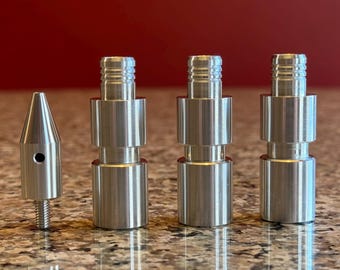 Dardos de armadura de rodilla de aluminio de Boba Fett