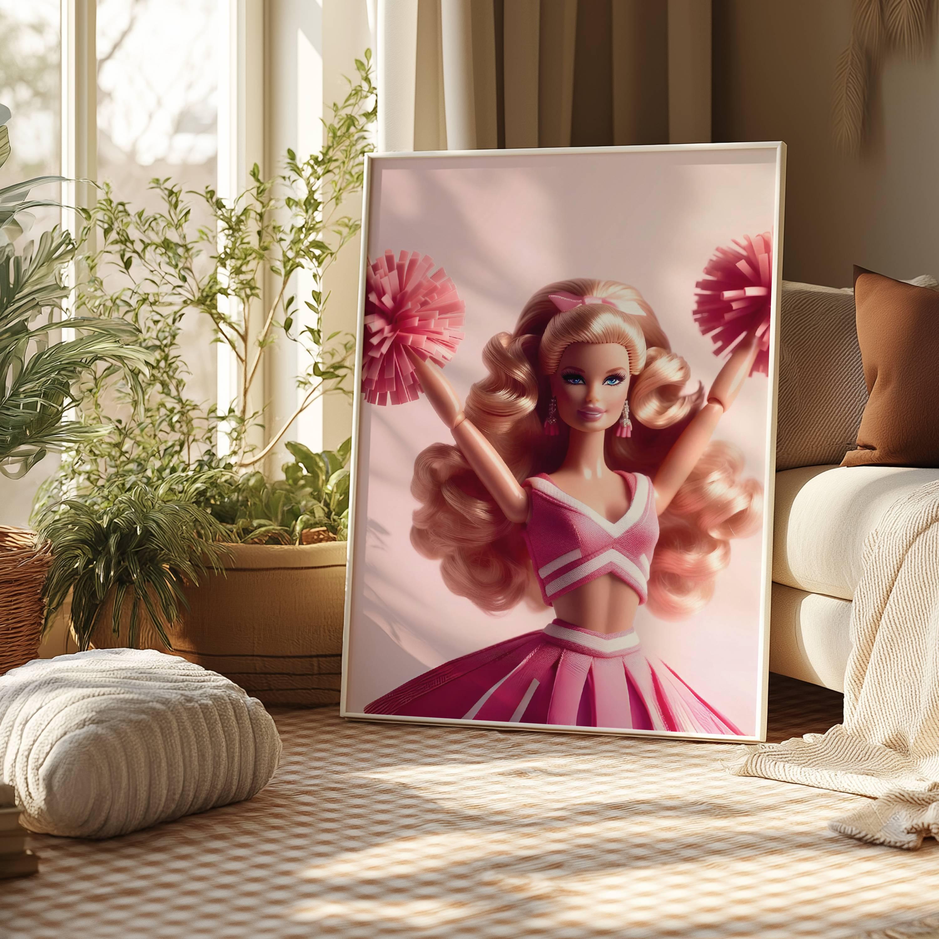 Cheerleader Art Print: Girly Room Decor (digital Download) - Etsy