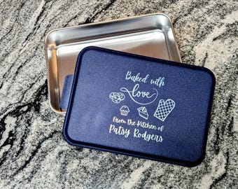 Personalisierte Kuchenform, personalisierter Pfannendeckel, Kuchenform enthalten