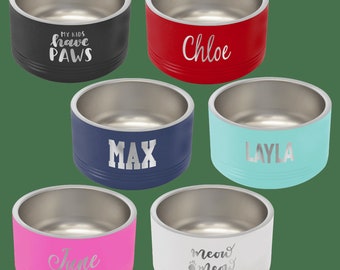 Personalized Pet Bowl