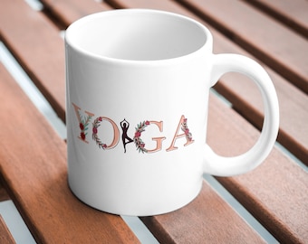 Yoga cup coffee mug yoga favorite cup gift yoga teacher yoga teacher yoga poses