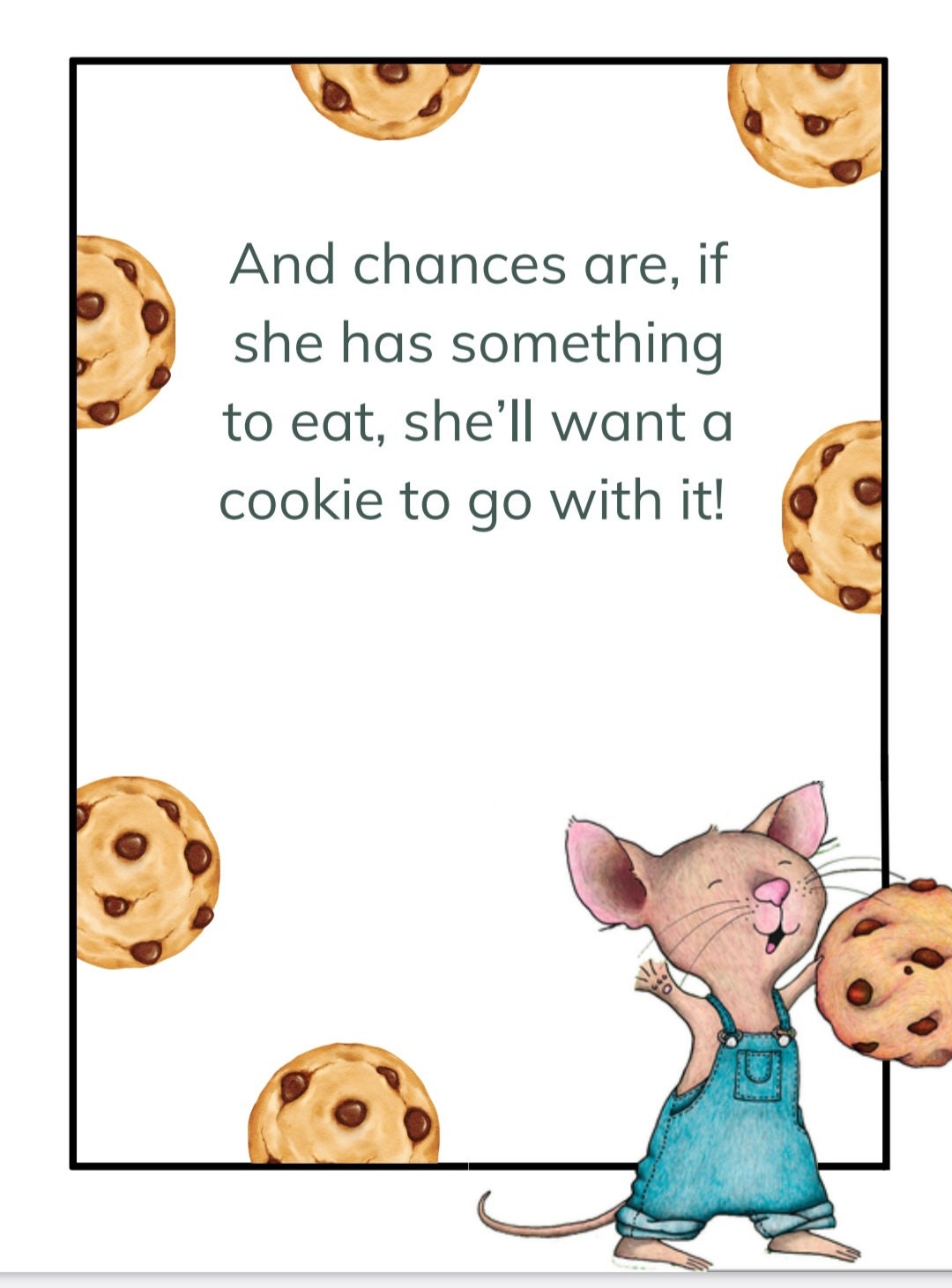 If You Give Your Teacher a Cookie - Etsy