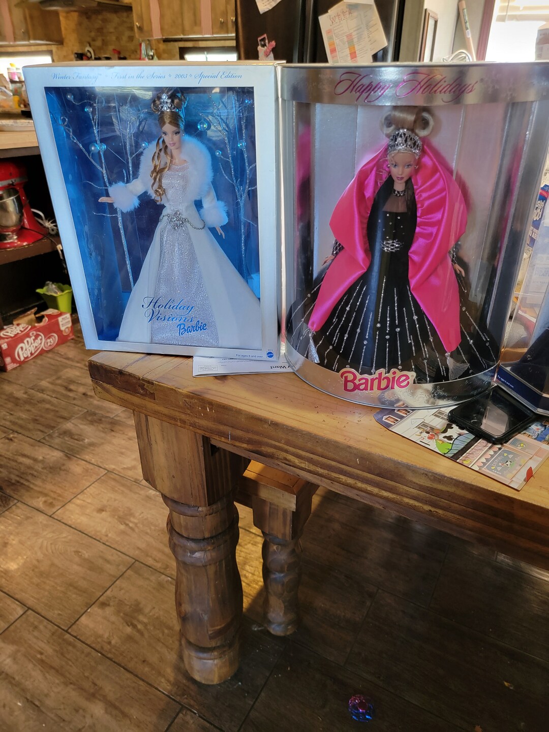 Holiday Barbies Mint Condition - Etsy