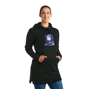 Adorable Robot Themed Dress, Cute Cartoon Character, Children&#39;s Fashion, Toddler Girl&#39;s Twirl Dress, Unique Kids&#39; Clothing, Gift Idea