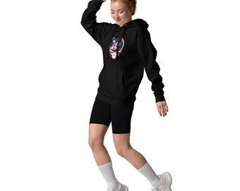 Scarlet Begonia Spacecast Unisex Hoodie