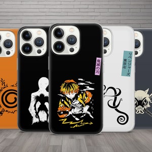 Japanische Comic Handyhülle Anime Manga Cover für iPhone 15 14 13 12 Pro 11, passend für Samsung S23 S22 A73 A53 A13, Pixel 8