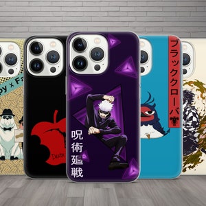 Custodia per telefono Comic Anime Manga Heroes Custodia minimalista per iPhone 15 14 13 12 Pro 11, adatta per Samsung S23 S22 A73 A53 A13, Pixel 8.Personaggi principali