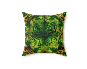 Spun Polyester Square Pillow,gift,decoration