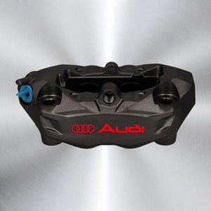 8 Pz Replica Grafica Adesivo Decalcomania Riproduzione Pinze Freni Compatibile per Audi Tuning Sticker Decal Pegatina Auto Estetica Sportiva