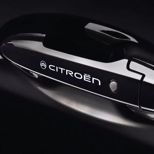 8 Pz Replica Grafica Adesivo Decalcomania Riproduzione Maniglie Compatibile per Citroen Tuning Sticker Decal Pegatina Estetica Sportiva 02