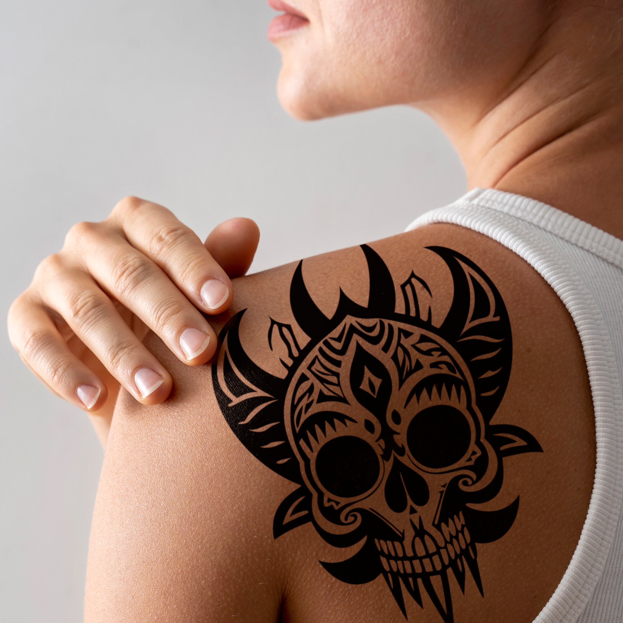 TATTOO Skull SVG Instant Download Svg, PNG, Eps, Dxf, Digital Download Jpg, Tattoo Idea, Arm, Back, Shoulder, Forearm - Etsy TATTOO Skull SVG Instant Download Svg, PNG, Eps, Dxf, Digital Download Jpg, Tattoo Idea, Arm, Back, Shoulder, Forearm - Etsy