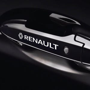 8 Pz Replica Grafica Adesivo Decalcomania Riproduzione Maniglie Compatibile per Renault Tuning Sticker Decal Pegatina Auto Sportiva 01