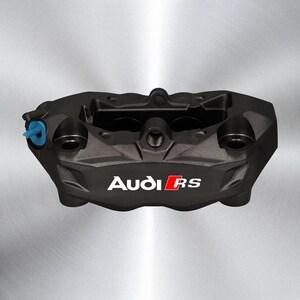 8 Pz Replica Grafica Adesivo Decalcomania Riproduzione Pinze Freni Compatibile per Audi RS Tuning Sticker Pegatina Estetica Sportiva 06