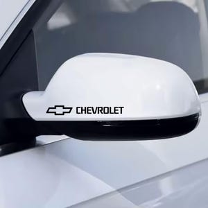 8 Pz Replica Grafica Adesivo Decalcomania Riproduzione Specchietti Compatibile Chevrolet Tuning Sticker Decal Pegatina Specchi Sportiva 01