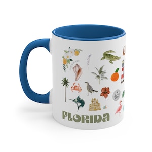 Florida Coffee Mugs - Etsy